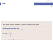 Tablet Screenshot of nuffic.nl